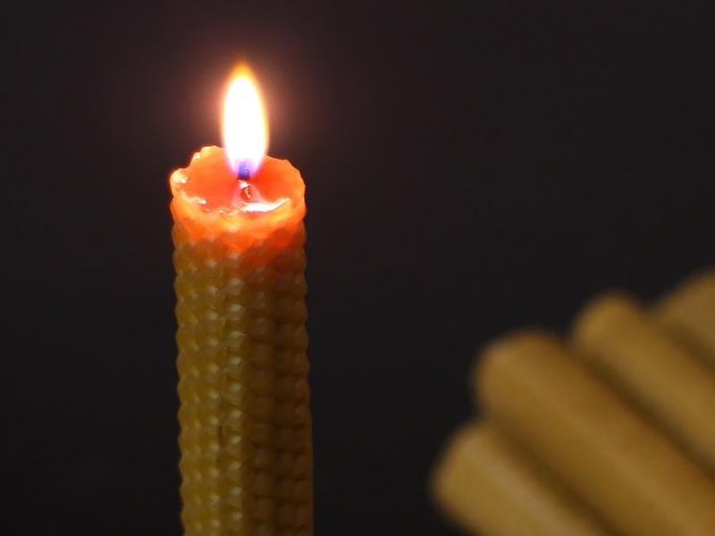 Восковые свечи